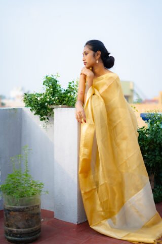 Banarasi Tissue Soft Silk Saree - Image 2